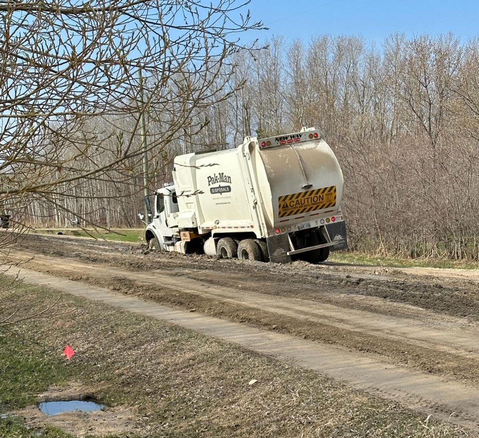 La Broquerie is one of many RMs struggling with road conditions right